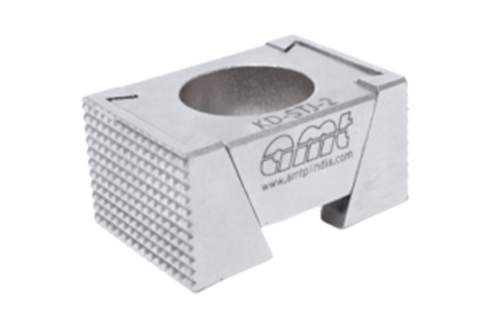 amt vedge clamp with serrated jaws