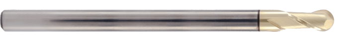 ferrament hard mill extra long ballnose